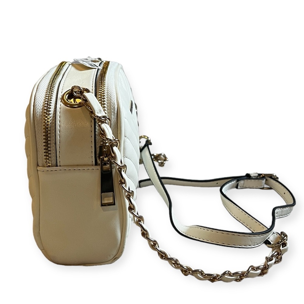 ALDO Chevron Crossbody Bag- White - Picture 8 of 11